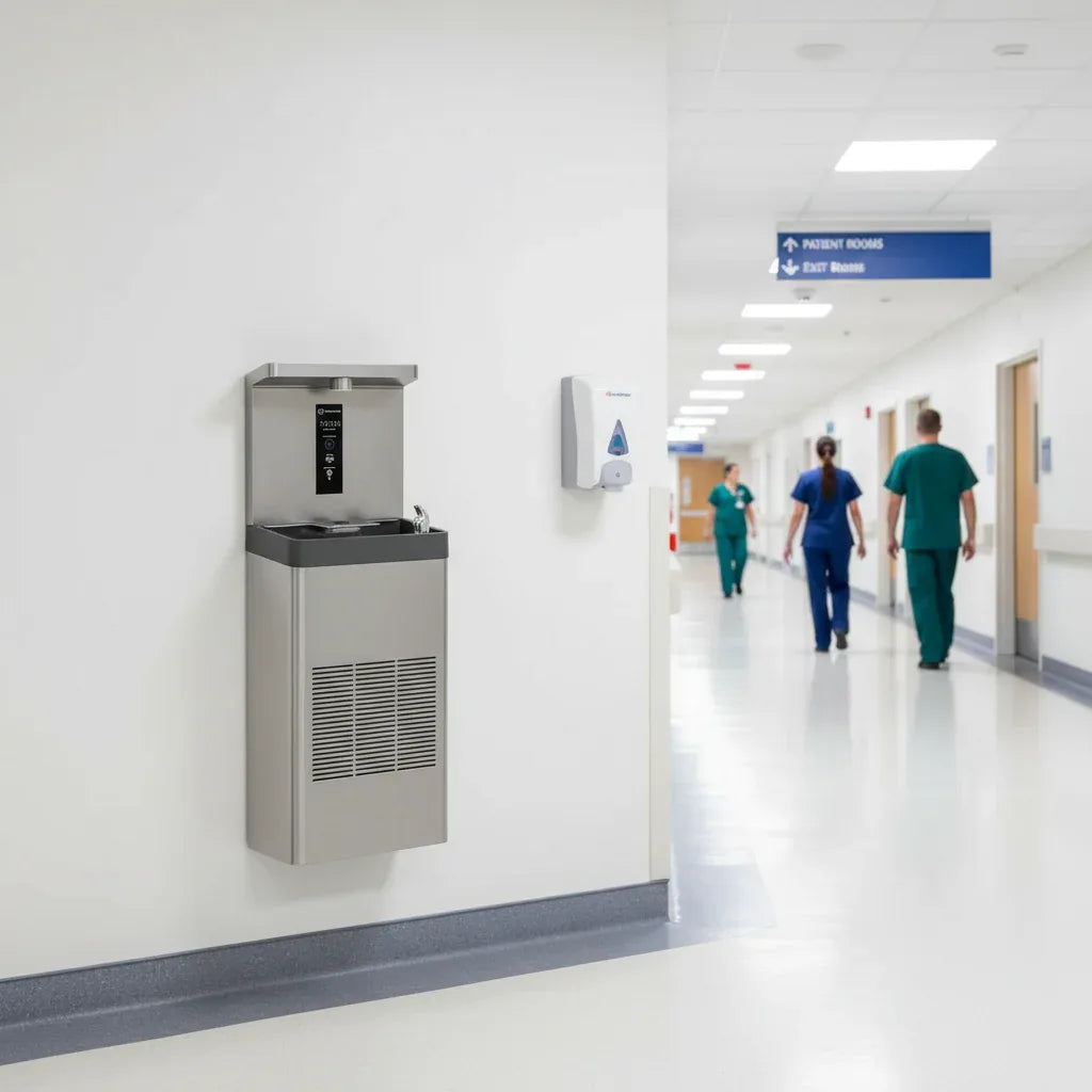 Indoor Wall-Mounted Bottle Fillers - The Fountain Direct 