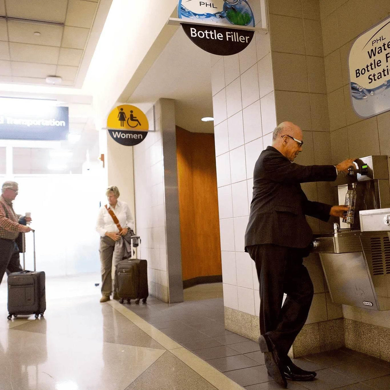 Airport Water Fountains - The Fountain Direct