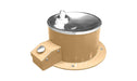 Willoughby WOPF-1 Outdoor Pet Water Bowl Drinking Fountain with Foot Activation – Stainless Steel - The Fountain Direct