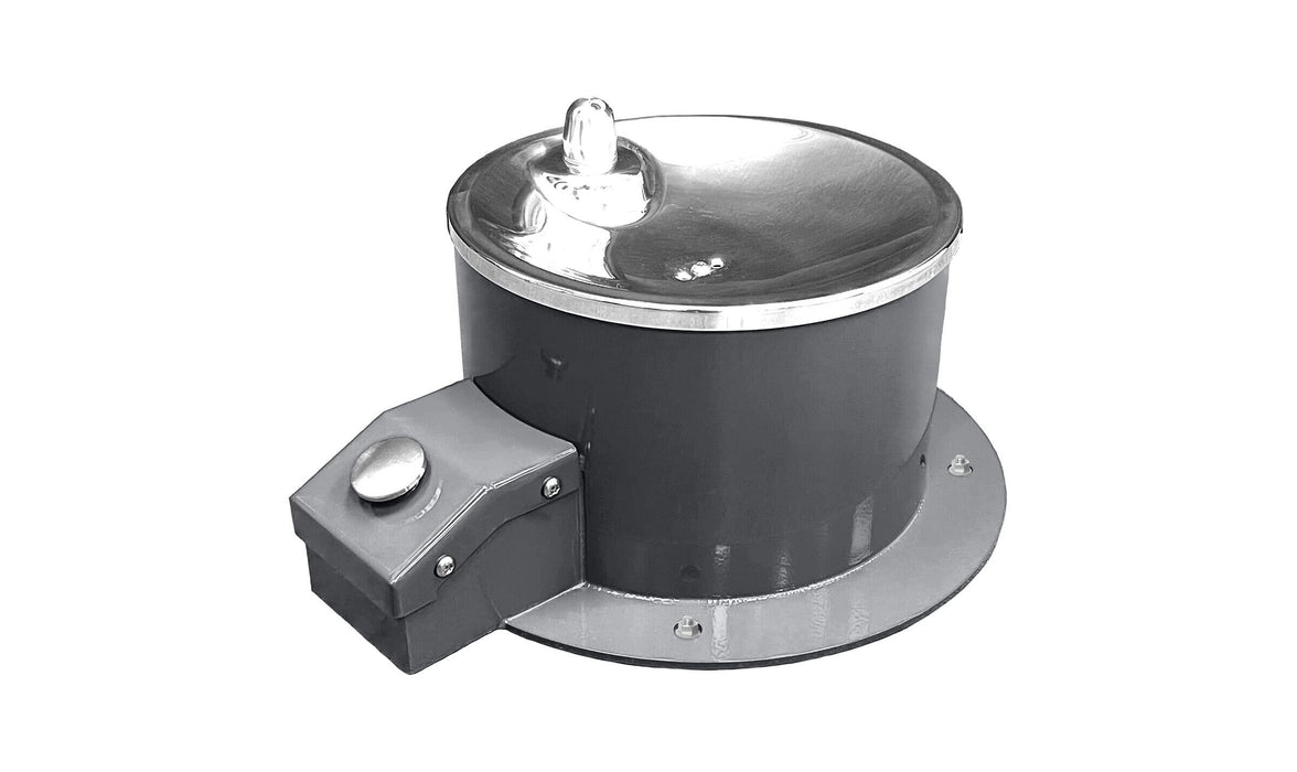 Willoughby WOPF-1 Outdoor Pet Water Bowl Drinking Fountain with Foot Activation – Stainless Steel - The Fountain Direct