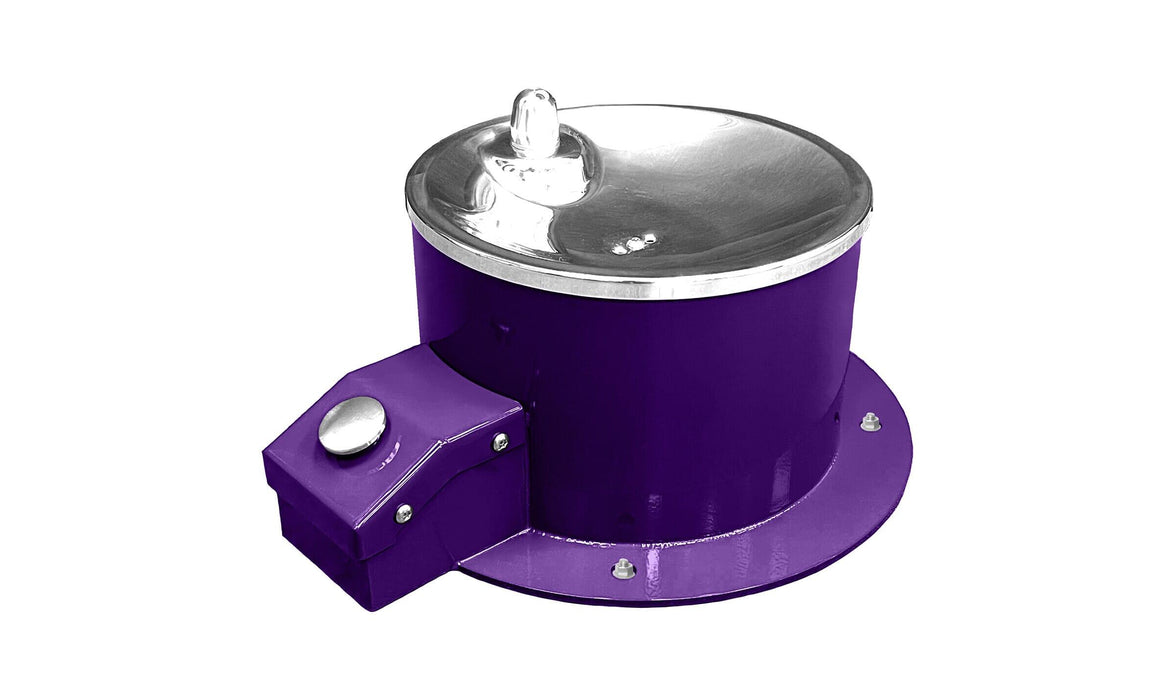 Willoughby WOPF-1 Outdoor Pet Water Bowl Drinking Fountain with Foot Activation – Stainless Steel - The Fountain Direct