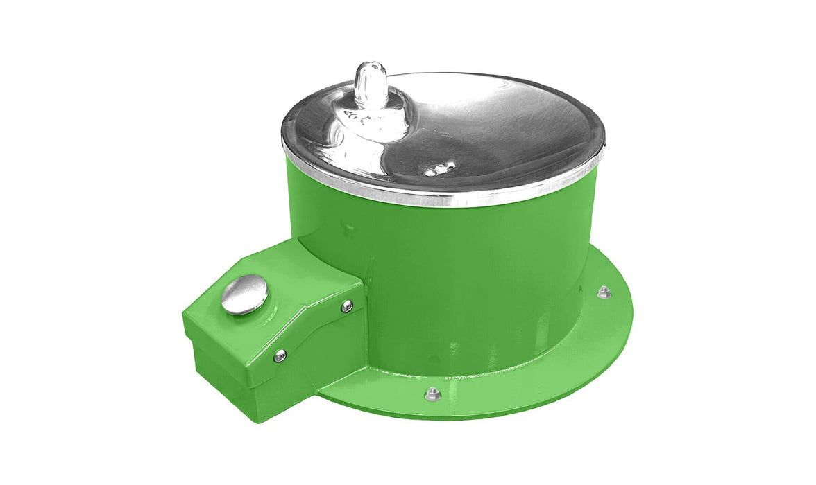 Willoughby WOPF-1 Outdoor Pet Water Bowl Drinking Fountain with Foot Activation – Stainless Steel