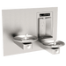 Haws 1011HS RIVIVE™ – ADA Wall-Mounted Recessed Bottle Filler with Drinking Fountains, Filtered - The Fountain Direct