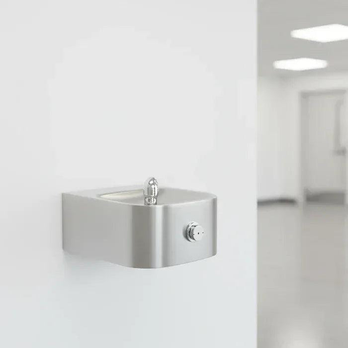 Haws 1105 Wall-Mount Vandal-Resistant Drinking Fountain – ADA Compliant, Stainless Steel - The Fountain Direct
