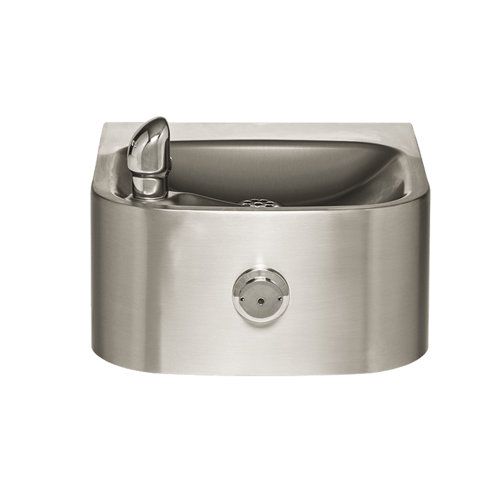 Haws 1105 Wall-Mount Vandal-Resistant Drinking Fountain – ADA Compliant, Stainless Steel