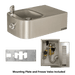 Haws 1109FRB ADA Outdoor Freeze-Resistant Vandal-Resistant Fountain - The Fountain Direct