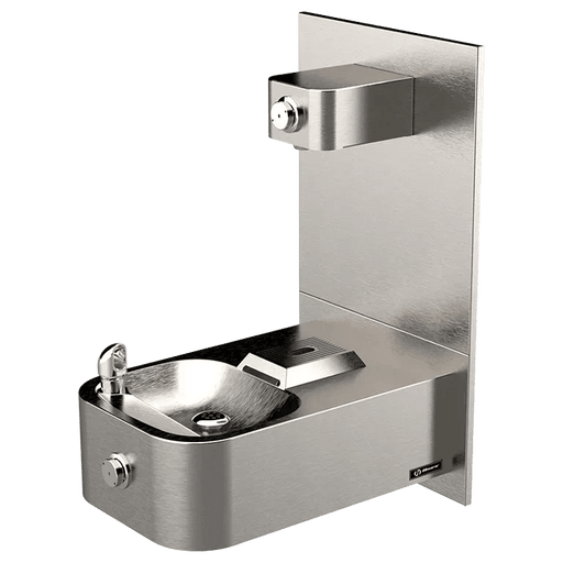 Haws 1109.14P ADA Vandal-Resistant 14 Gauge Fountain and Bottle Filler - The Fountain Direct