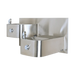 Haws 1119 Hi-Lo ADA Vandal-Resistant Dual Drinking Fountain – Wall-Mounted - The Fountain Direct 