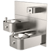 Haws 1119.14P Hi-Lo ADA Vandal-Resistant Drinking Fountain with Bottle Filler – Wall-Mounted, Dual Station - The Fountain Direct
