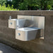 Haws 1119FRB ADA Outdoor Freeze-Resistant Vandal-Resistant Dual Drinking Fountain - The Fountain Direct