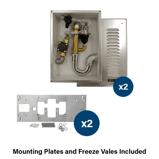 Haws 1109FRP ADA Outdoor Freeze-Resistant Vandal-Resistant Fountain and Bottle Filler - The Fountain Direct