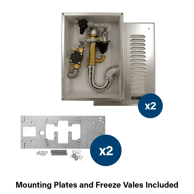 Haws 1109FRP ADA Outdoor Freeze-Resistant Vandal-Resistant Fountain and Bottle Filler - The Fountain Direct
