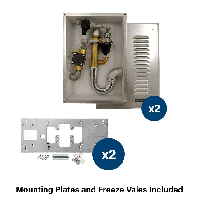 Haws 1109FRP ADA Outdoor Freeze-Resistant Vandal-Resistant Fountain and Bottle Filler - The Fountain Direct 