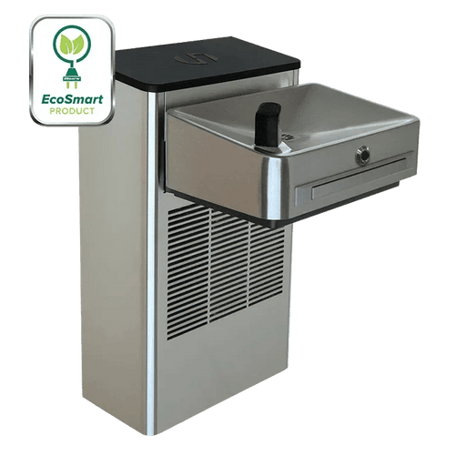 Haws 1201SFH ADA Compliant Motion-Activated Filtered Water Cooler – Stainless Steel - The Fountain Direct