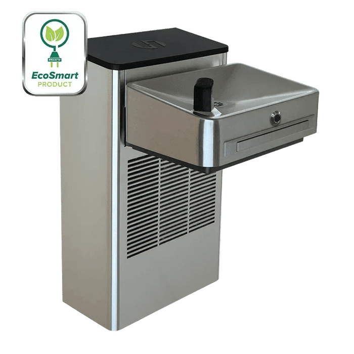 Haws 1201SFH ADA Compliant Motion-Activated Filtered Water Cooler – Stainless Steel - The Fountain Direct