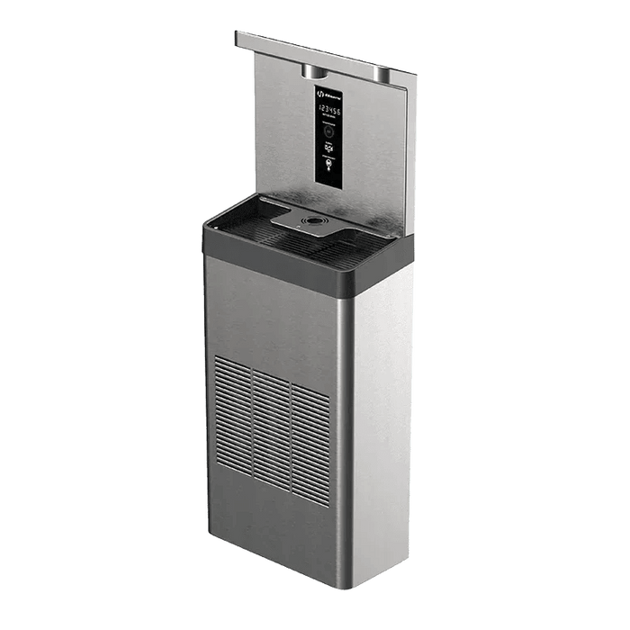 Haws 1210SF ADA Compliant Wall-Mounted Filtered Bottle Filling Station – Refrigerated - The Fountain Direct