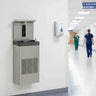 Haws 1210SF ADA Compliant Wall-Mounted Filtered Bottle Filling Station – Refrigerated - The Fountain Direct