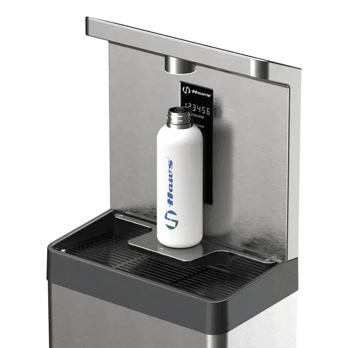 Haws 1210SF ADA Compliant Wall-Mounted Filtered Bottle Filling Station – Refrigerated - The Fountain Direct
