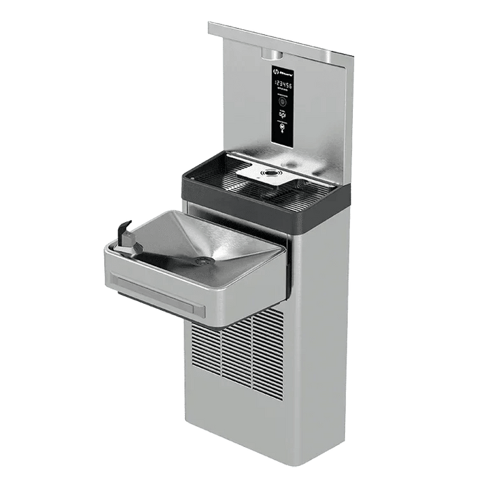 Haws 1211SF Wall Mount Indoor ADA Filtered Water Cooler with Bottle Filler - The Fountain Direct