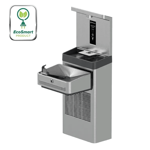 Haws 1211SH Wall Mount Indoor ADA Motion Activated Water Cooler and Bottle Filler - The Fountain Direct