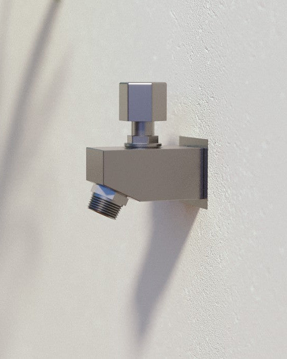 Rainware Miami 8102 Foot Wash Tap – Geometric Design, 316 Marine Grade Stainless Steel