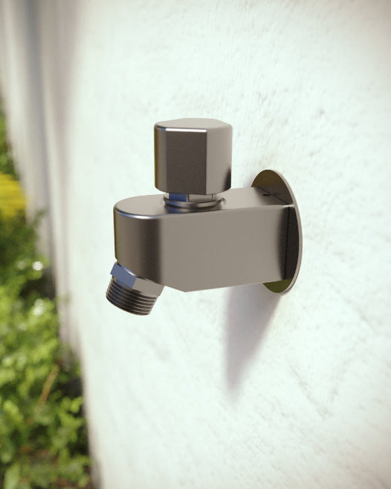 Rainware Marengo 8104 Foot Wash Tap – Satin 316 Stainless Steel, ½" Inlet
