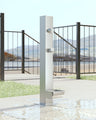 Rainware 5215 Dog Hydration Station – Public Dog Water Bowl Filler, 100x100mm 316 Column
