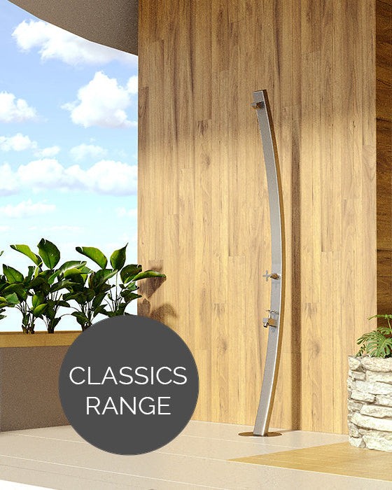 Rainware Noosa 3003 Freestanding Tropical Pool Shower with Foot Wash – Cold Water Original