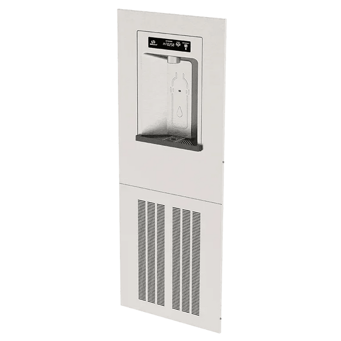Haws 2000HSA.8 RIVIVE™ – ADA Chilled Recessed Bottle Filler, Vandal-Resistant, Filtered - The Fountain Direct