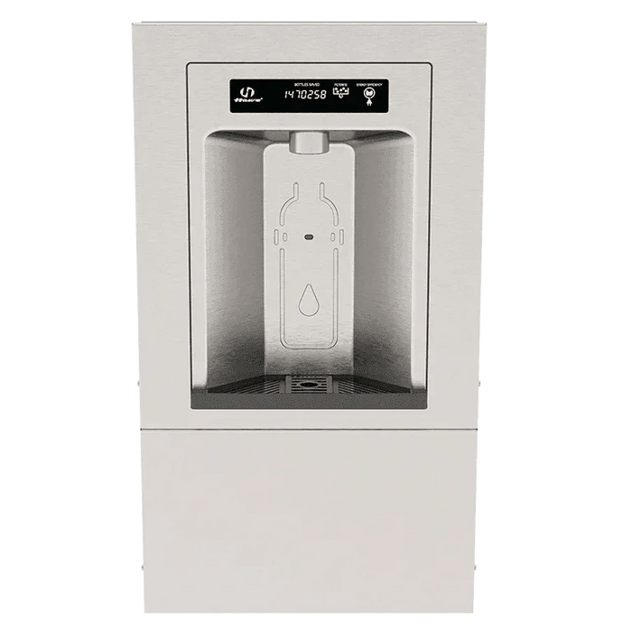 Haws 2000HSSM RIVIVE™ – ADA Surface-Mounted Bottle Filling Station, Vandal-Resistant - The Fountain Direct