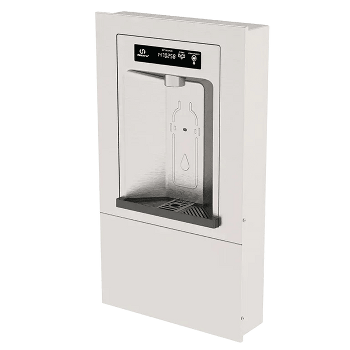 Haws 2000HSSM RIVIVE™ – ADA Surface-Mounted Bottle Filling Station, Vandal-Resistant - The Fountain Direct