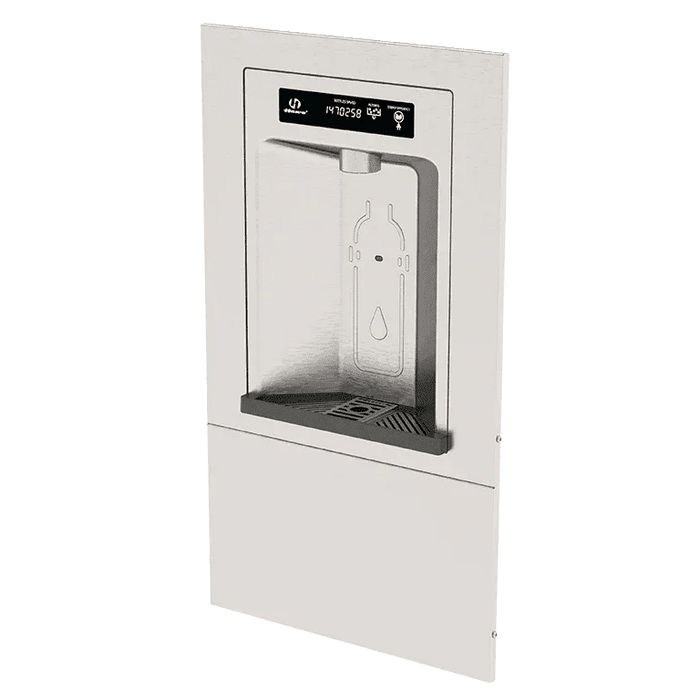 Haws 2000HS RIVIVE™ Hydration Station – ADA Recessed Bottle Filler, Filtered, Touchless - The Fountain Direct