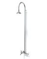 Rainware Bribie 2002 Outdoor Shower with Garden Tap – 316 Stainless Steel, Cold Water