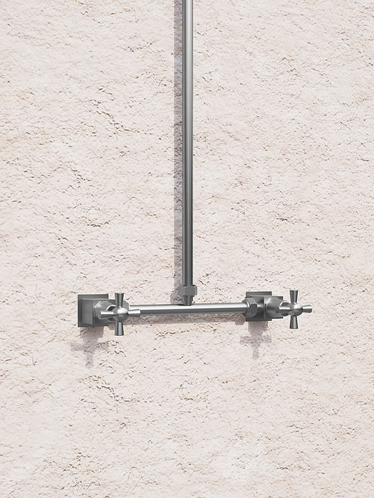 Rainware Bribie 2003 Hot & Cold Outdoor Shower – Slimline 316 Stainless Steel Column
