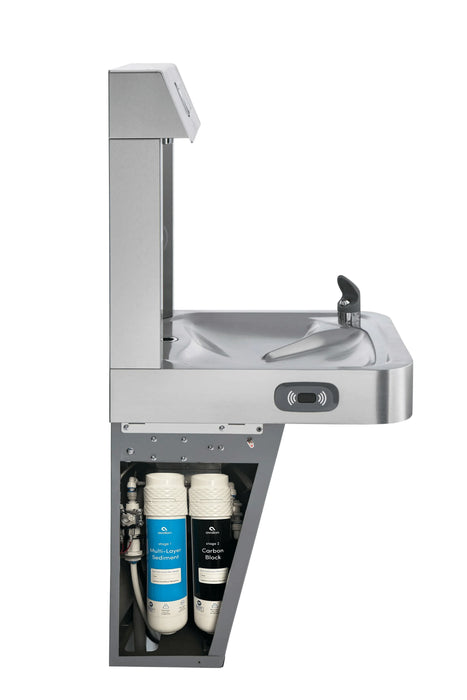 Avalon A51 Wall-Mounted Water Fountain & Bottle Filler with Chiller – Cold Water & NSF Certified Filtration - The Fountain Direct