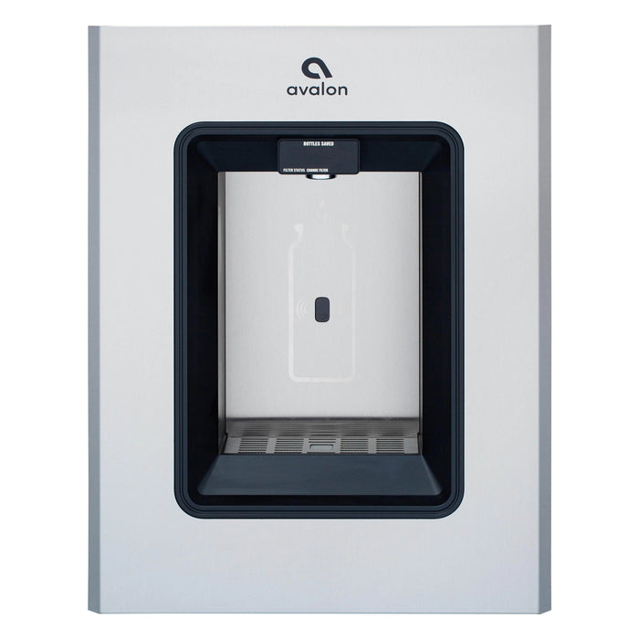 Avalon A50-SB-C Wall-Mounted Bottle Filler with Chiller – WiFi Enabled, Cold Water, and UV (Refrigerated) - The Fountain Direct 