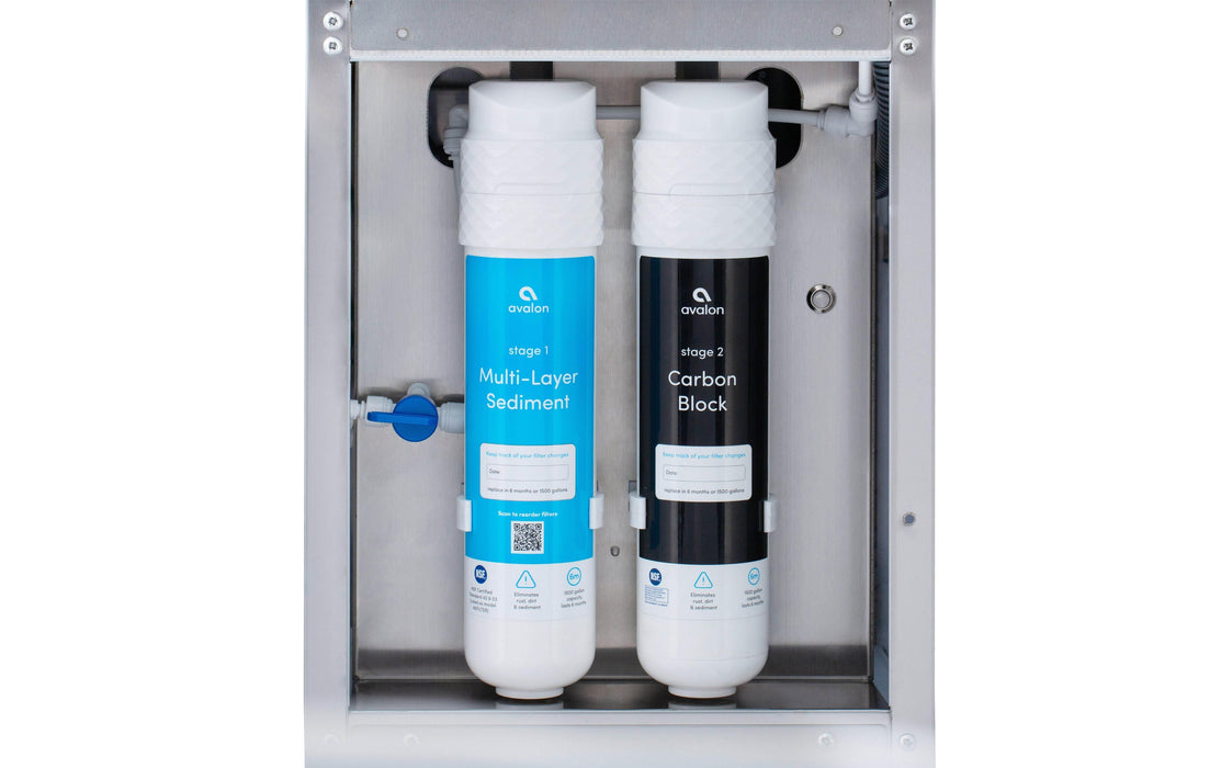 Avalon A52-C Freestanding Bottle Filler with Chiller – Wifi Enabled, NSF Certified (Refrigerated) - The Fountain Direct