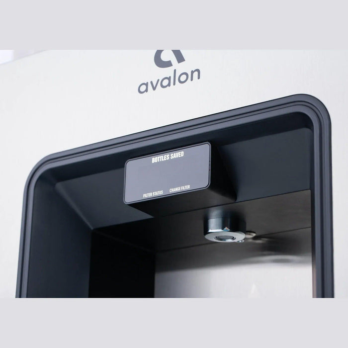 Avalon A50-SB-C Wall-Mounted Bottle Filler with Chiller – WiFi Enabled, Cold Water, and UV (Refrigerated) - The Fountain Direct