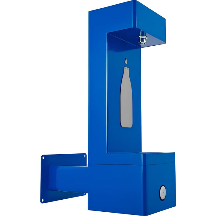 Global Industrial™ Outdoor Wall Mount Bottle Filling Station with Filter – 316 Stainless Steel, Vandal-Resistant, ADA Compliant, 3,600-Gallon PFAS Filtration – 270313F