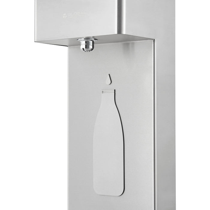 Global Industrial™ Wall Mount Bottle Filling Station with Filter – ADA Compliant, PFAS Filtration – 270313F - The Fountain Direct 