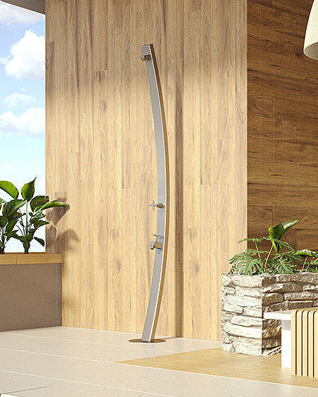 Rainware Noosa 3003 Freestanding Tropical Pool Shower with Foot Wash – Cold Water Original