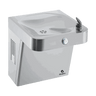 Avalon A51-OFNC ADA Wall-Mounted Stainless Steel Drinking Fountain with Built-In Drain – Front Push Button - The Fountain Direct