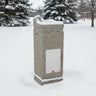 Haws 3121 Outdoor Vandal-Resistant Concrete Pedestal Fountain – Heavy-Duty, Low-Maintenance - The Fountain Direct