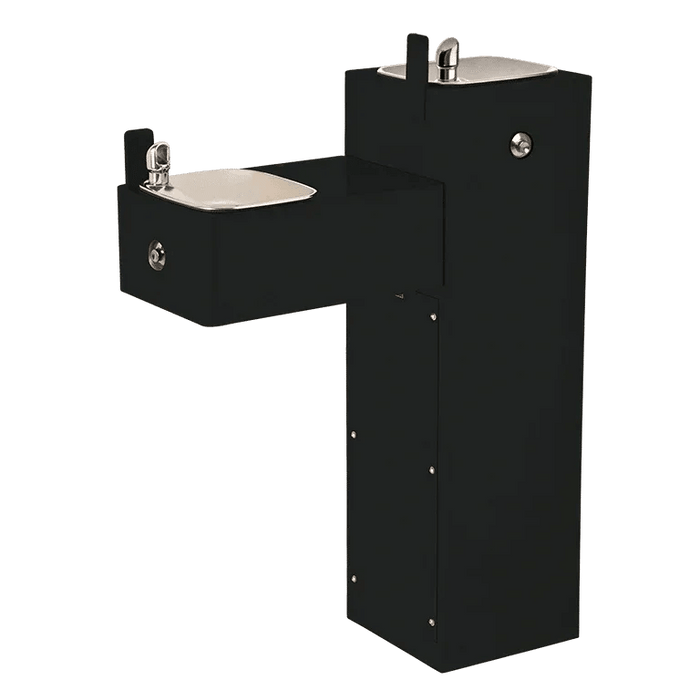 Haws 3300FR ADA Vandal-Resistant Outdoor Freeze-Resistant Pedestal Fountain - The Fountain Direct