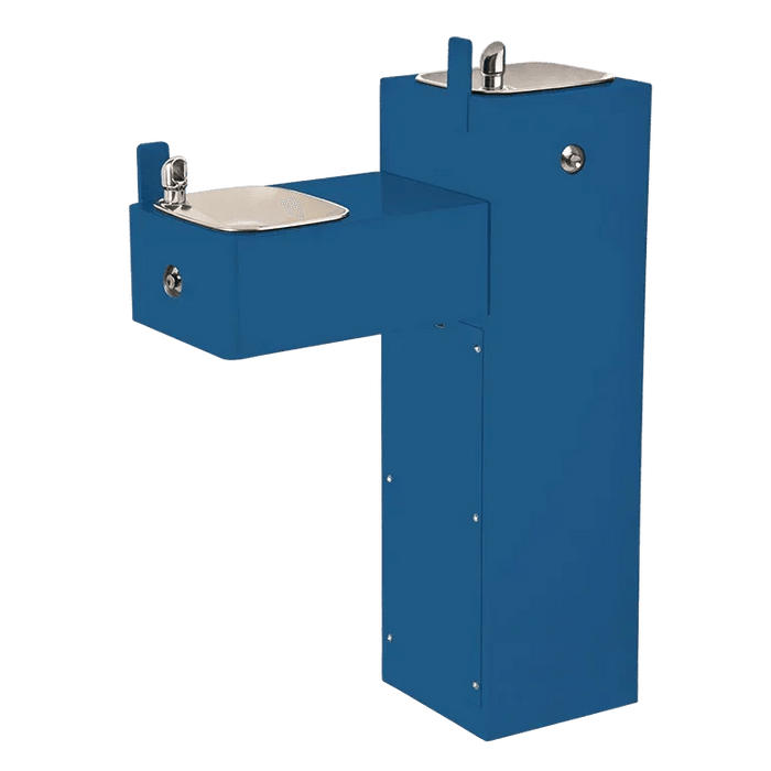 Haws 3300FR ADA Vandal-Resistant Outdoor Freeze-Resistant Pedestal Fountain - The Fountain Direct
