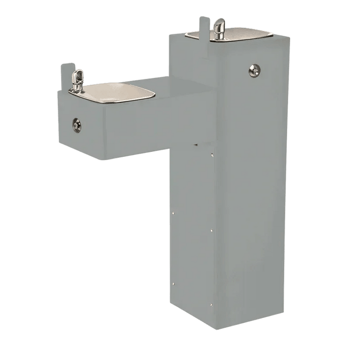 Haws 3300FR ADA Vandal-Resistant Outdoor Freeze-Resistant Pedestal Fountain - The Fountain Direct