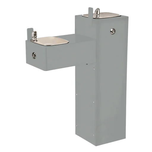 Haws 3300FR ADA Vandal-Resistant Outdoor Freeze-Resistant Pedestal Fountain - The Fountain Direct 