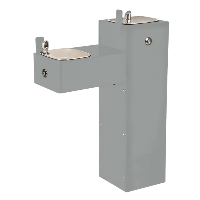 Haws 3300FR ADA Vandal-Resistant Outdoor Freeze-Resistant Pedestal Fountain - The Fountain Direct 