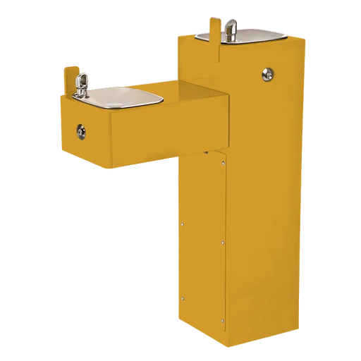 Haws 3300FR ADA Vandal-Resistant Outdoor Freeze-Resistant Pedestal Fountain - The Fountain Direct 