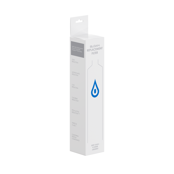 Sloan FC3000R replacement water filter cartridge for DropSpot